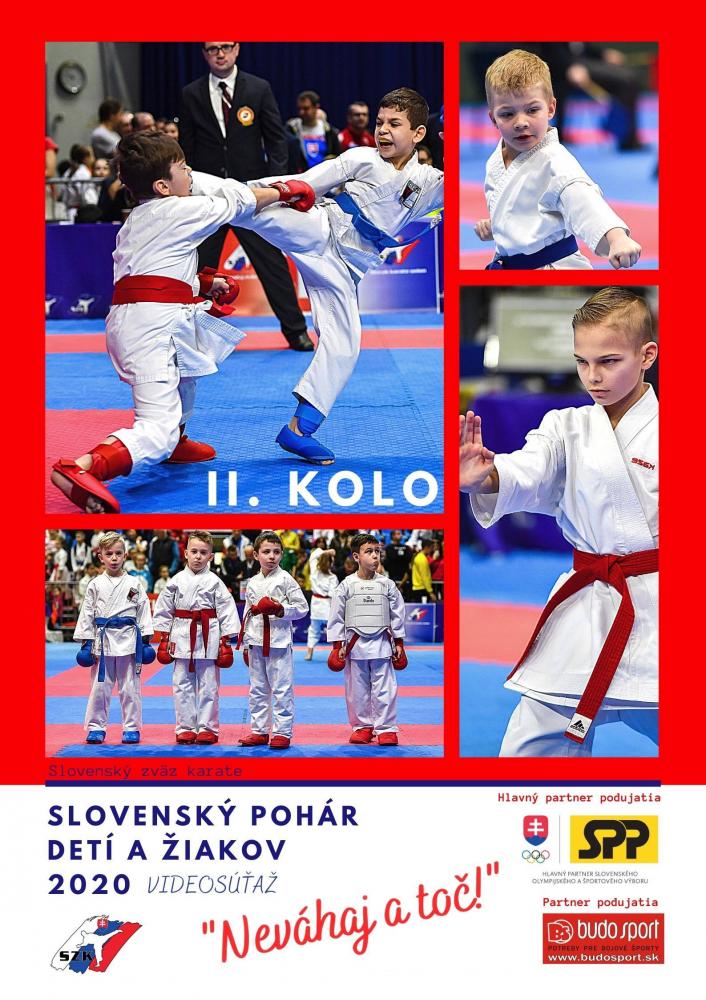 SLOVENSKÝ POHÁR DETÍ A ŽIAKOV 2020 - NEVÁHAJ A TOČ! - 2. KOLO - 08.12.2020